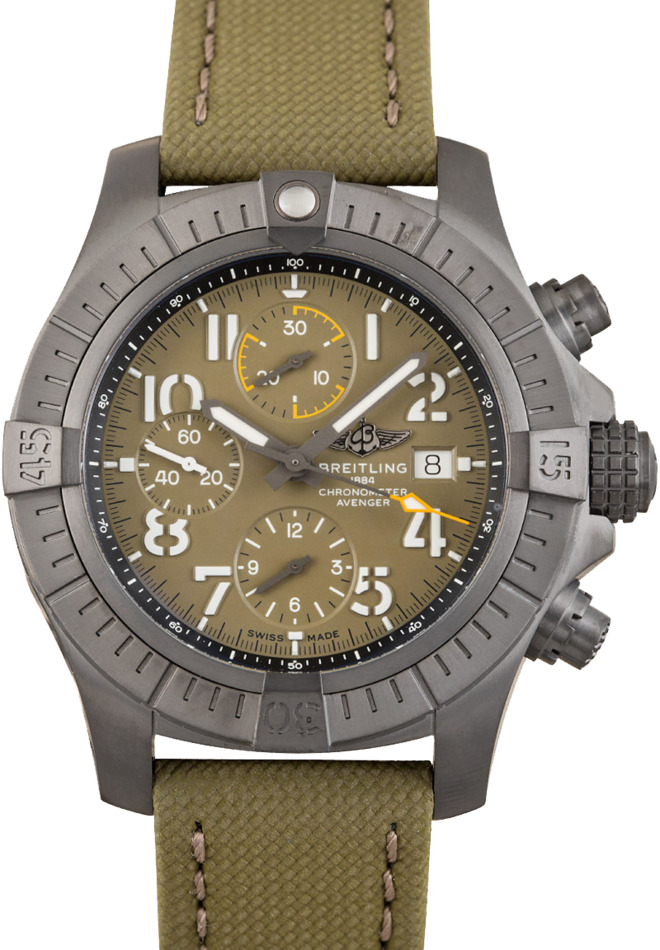 PreOwned Breitling Avenger Green