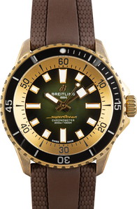 Pre-Owned Breitling Superocean Automatic 42 Green Dial