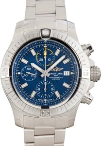 Breitling Avenger Chronograph 45 Stainless Steel Blue Dial