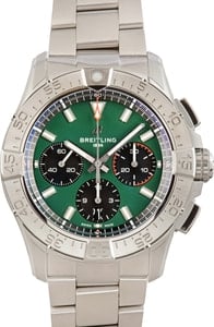Breitling Avenger B01 Chronograph 42 Green Dial Stainless Steel