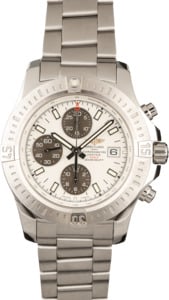 New Breitling Colt Chronograph Stainless Steel Silver Dial