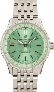 Used Breitling Navitimer Automatic 35 Green Dial