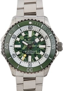 Breitling Superocean Automatic 46 Super Diver Green