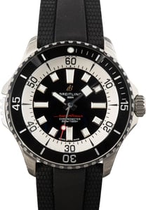 Breitling Superocean Automatic 46 Stainless Steel Black Dial