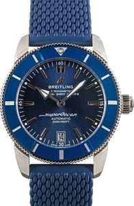 Breitling Steel Superocean Heritage B20 Automatic 42 Blue Dial