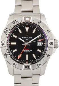 Used Breitling Avenger Automatic GMT 44 Black Dial