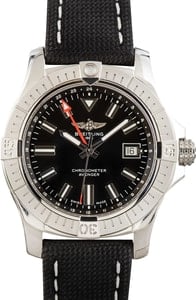 Pre-owned Breitling Avenger Automatic GMT 43 Stainless Steel