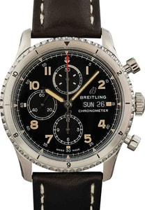 Pre-Owned Breitling Aviator 8 Stainless Steel