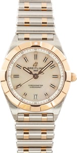 Factory Stickered Ladies Breitling Chronomat 32