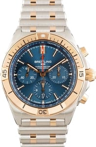 Men's Breitling Chronomat B01 42 Blue Dial