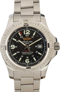 Breitling Colt Stainless Steel Black Dial