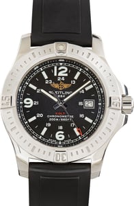 Used Stainless Steel Breitling Colt Black Dial