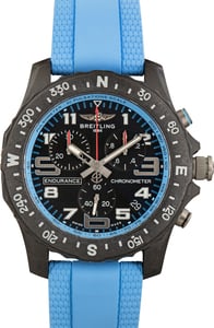 Pre-Owned Breitling Professional Endurance Pro 44 Blue Strap
