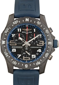 Pre-Owned Breitling Professional Endurance Pro 44 Breitlight Blue Strap
