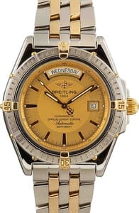 Breitling Headwind Stainless Steel & Yellow Gold