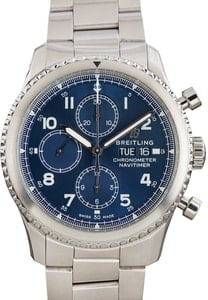 184178 Men's Breitling Navitimer Blue Dial