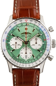 Breitling Navitimer Chronograph Green Dial