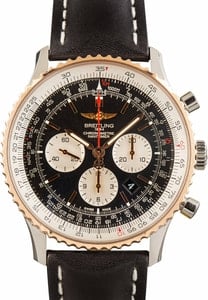 Used Breitling Navitimer B01 Chronograph 46 18K Red Gold