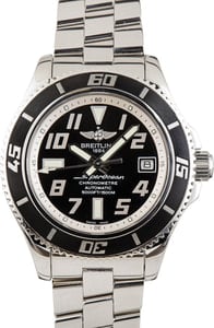 Used Breitling Superocean Black Arabic Dial