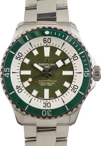 Breitling Superocean Automatic 44 Green Dial