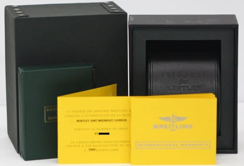 Breitling for Bentley GMT Midnight Carbon