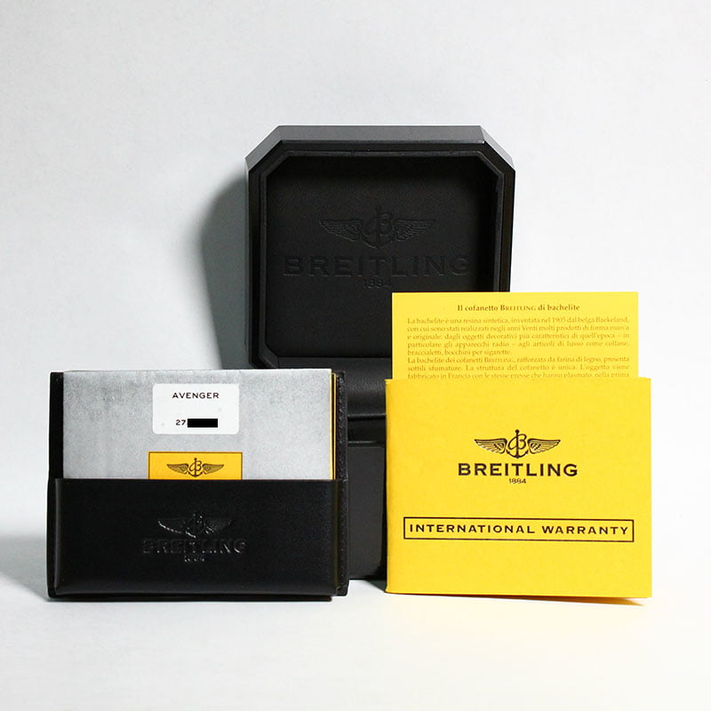 Breitling Avenger II Ref A1338111 New