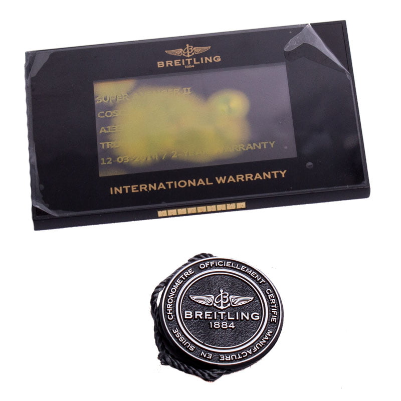 Mens Breitling Avenger II Black Dial