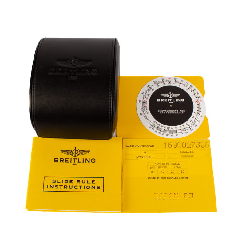 Used Breitling Navitimer Black Dial