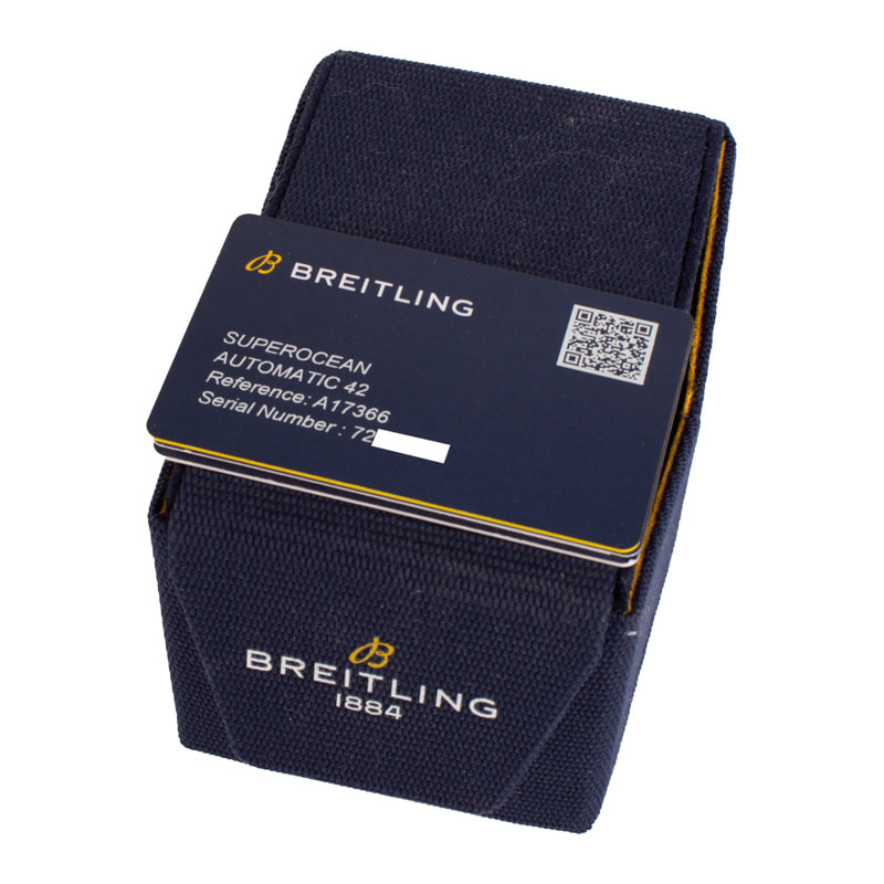 Breitling Superocean Automatic Blue Bezel