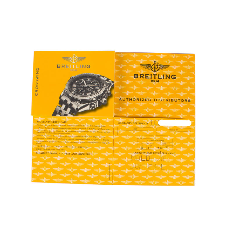 Breitling Crosswind Chronograph Stainless