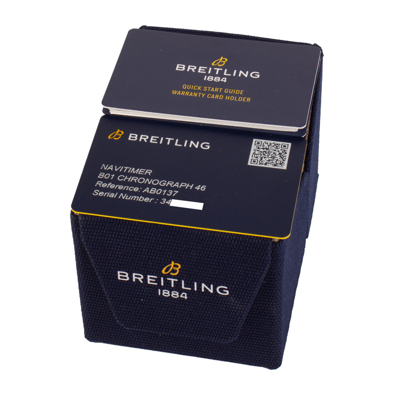 Breitling Navitimer B01 Chronograph 46 Black Dial