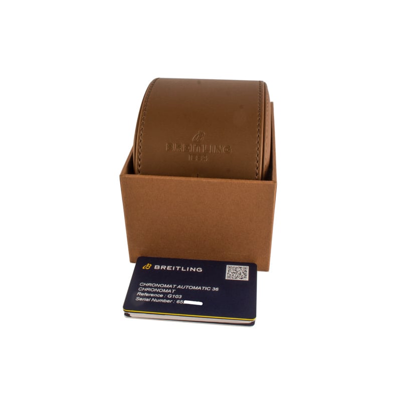 Breitling Chronomat 36 Blue Dial