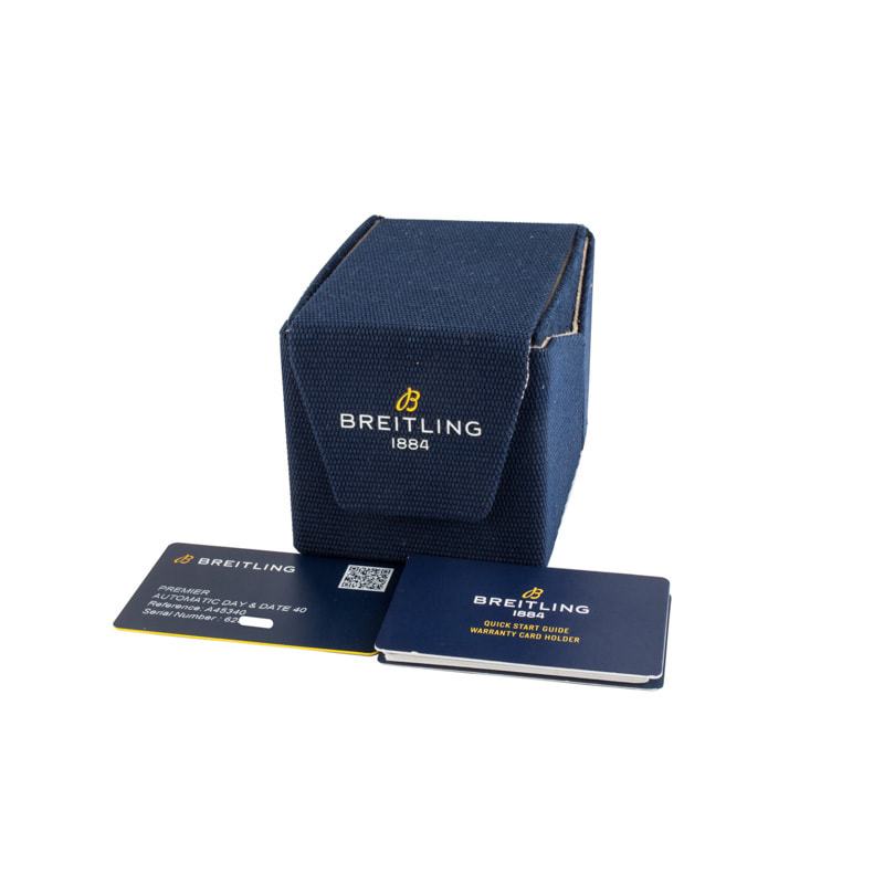 Breitling Premier Automatic Day & Date 40 Silver Dial