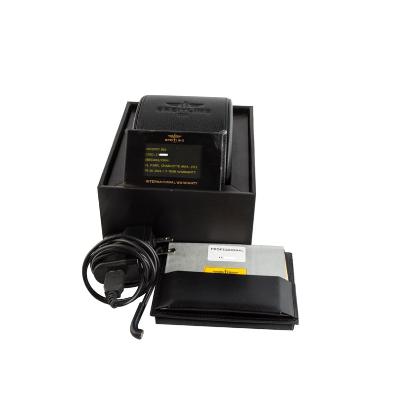 Breitling Cockpit B50 Titanium Blue Dial