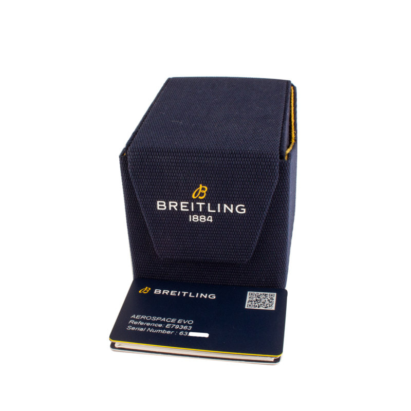 Preowned Breitling Aerospace EVO Titanium Black Dial