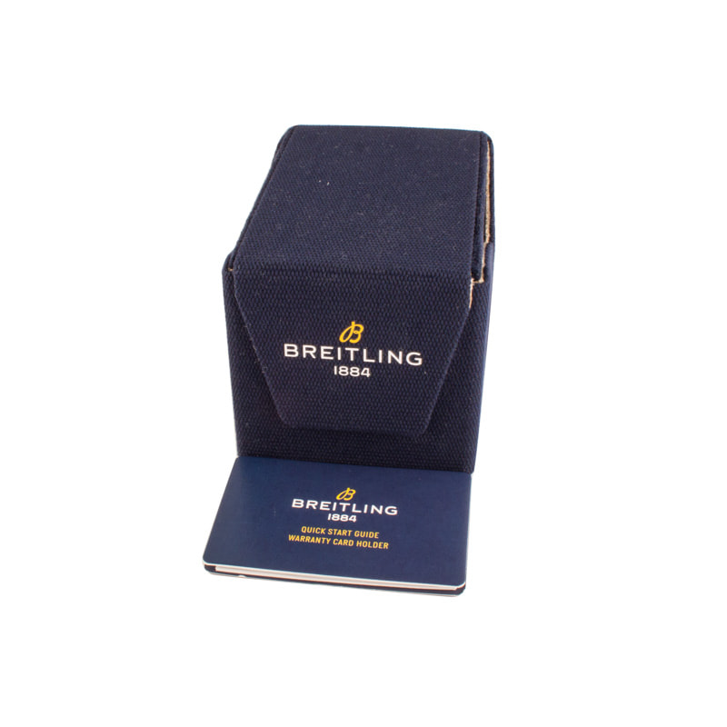 Pre-owned Breitling Classic AVI Chronograph 42 Curtiss Warhawk Green Dial