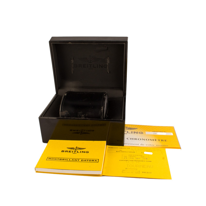 Breitling Montbrillant Datora Stainless Steel