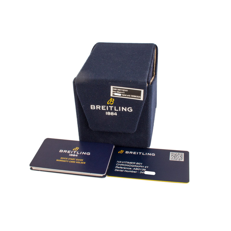 Breitling Navitimer Chronograph B01 Black Dial