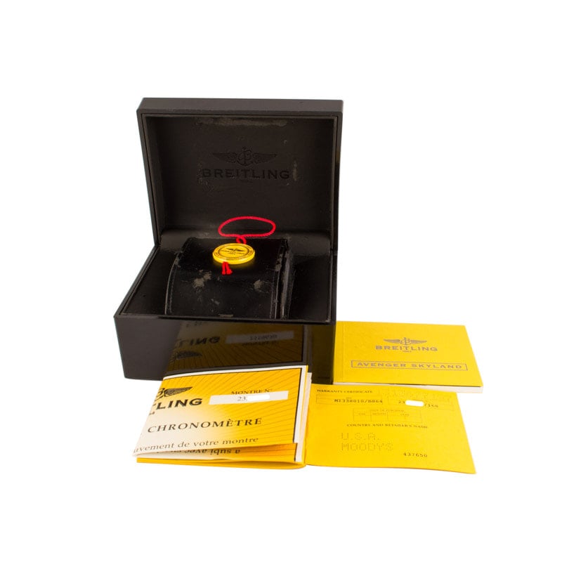Pre-Owned Breitling Avenger Skyland Black Steel