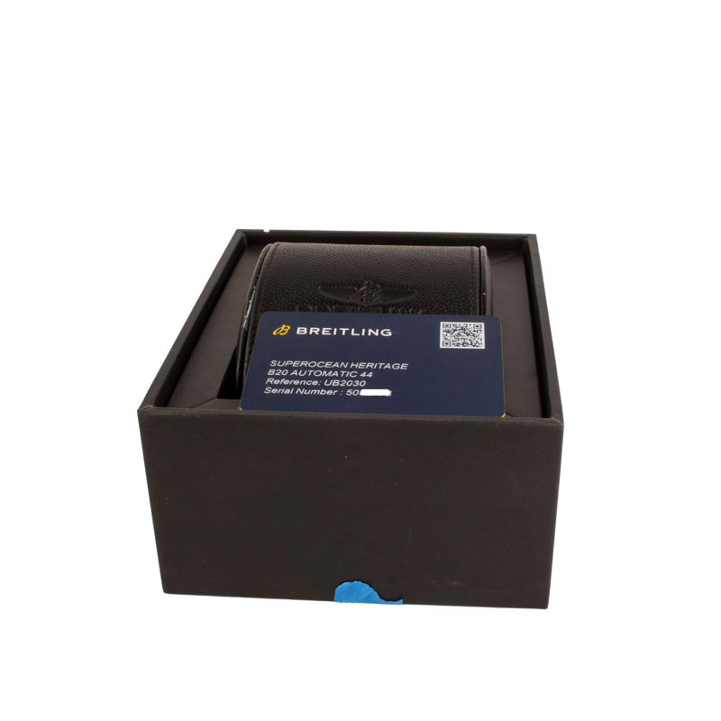 Pre-owned Breitling Superocean Heritage B20 Automatic 44 Black Dial