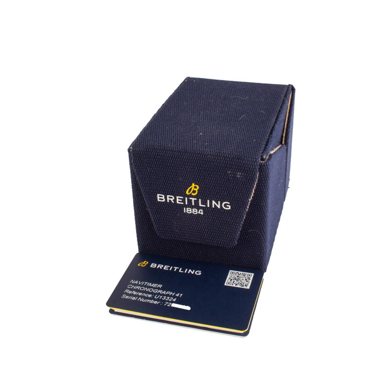 Used Breitling Navitimer Chronograph Black Dial