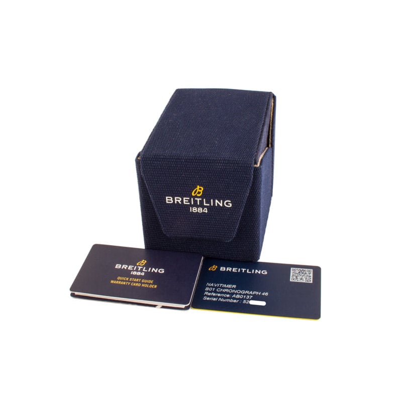 Used Breitling Navitimer B01 Chronograph 46 Blue Dial