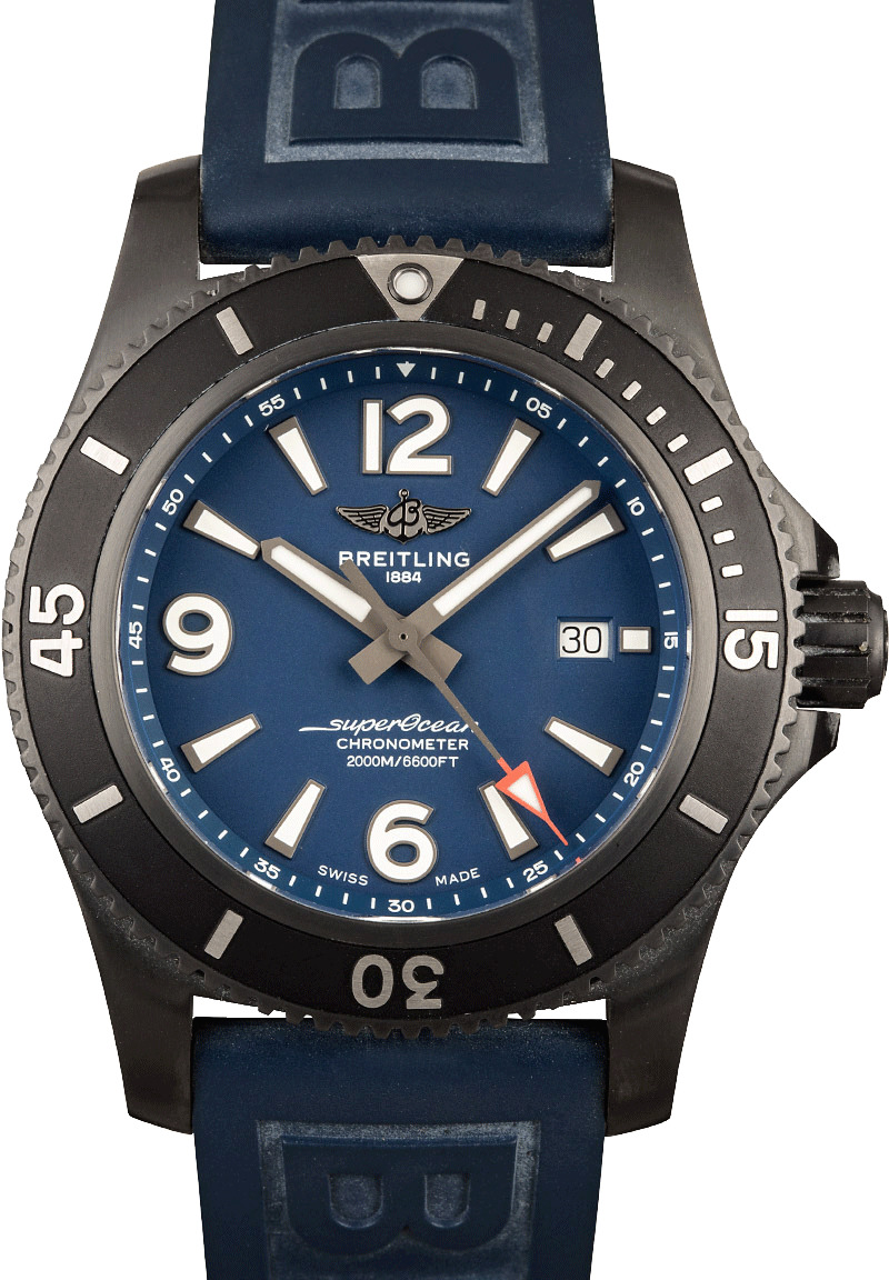 pre owned breitling superocean