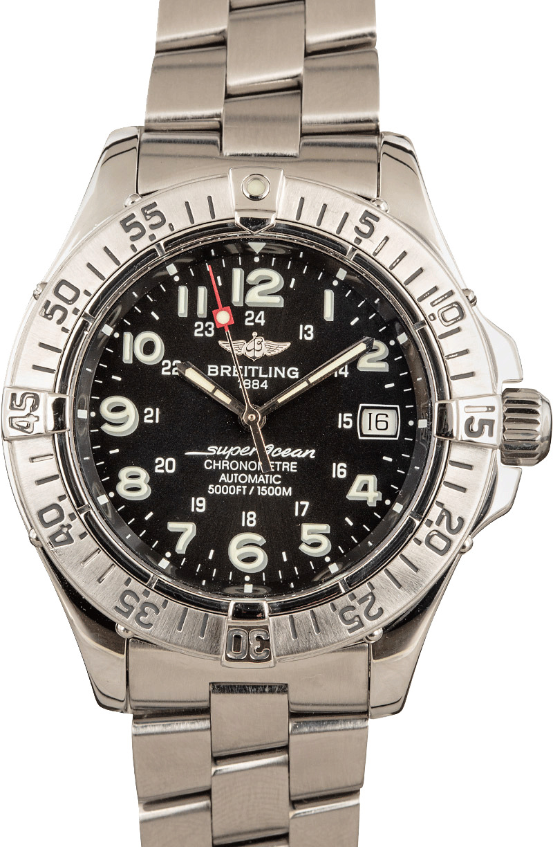 breitling superocean a17360 review