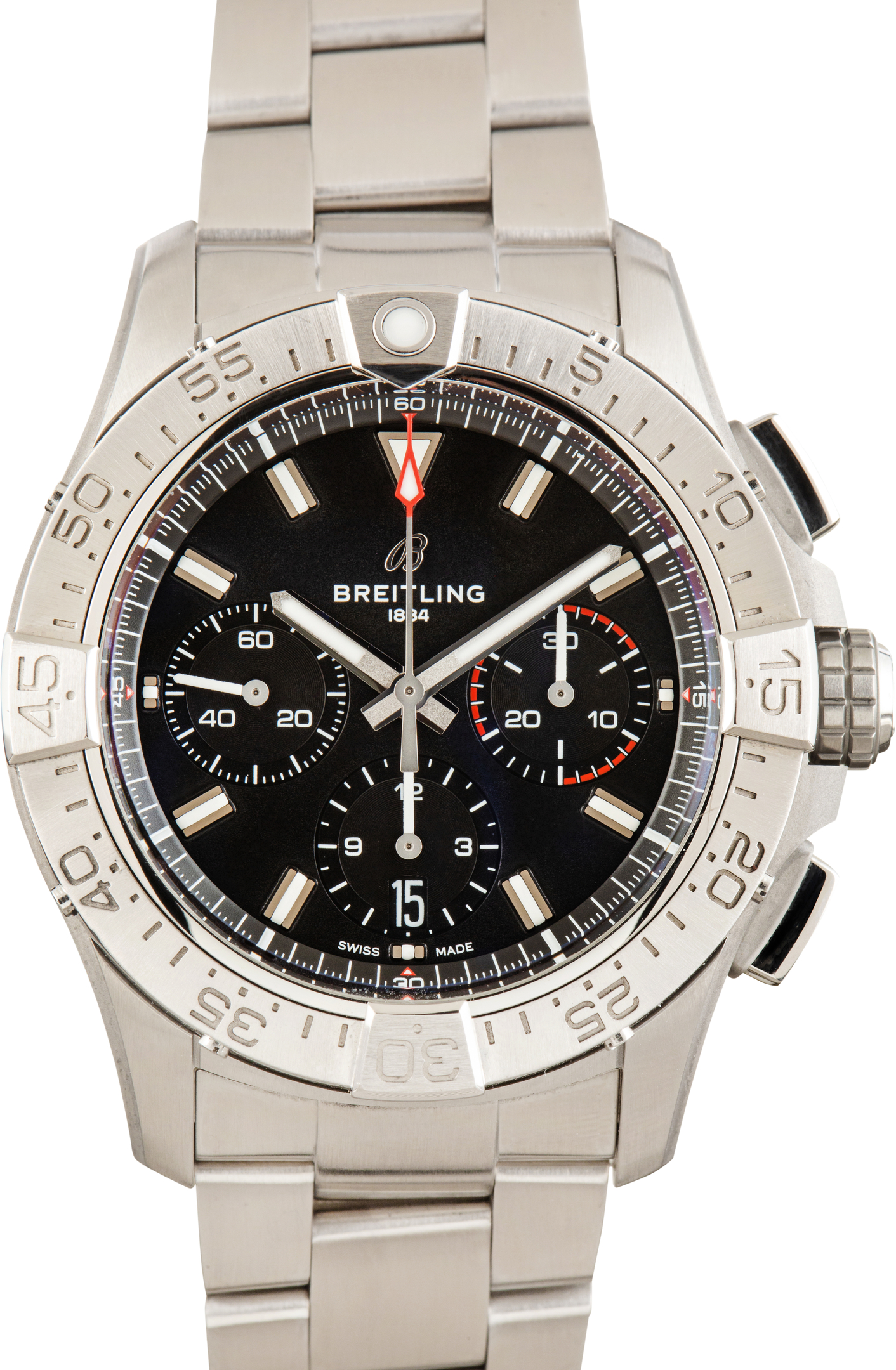 Pre-Owned Breitling Avenger B01 Chronograph 42 Black Dial