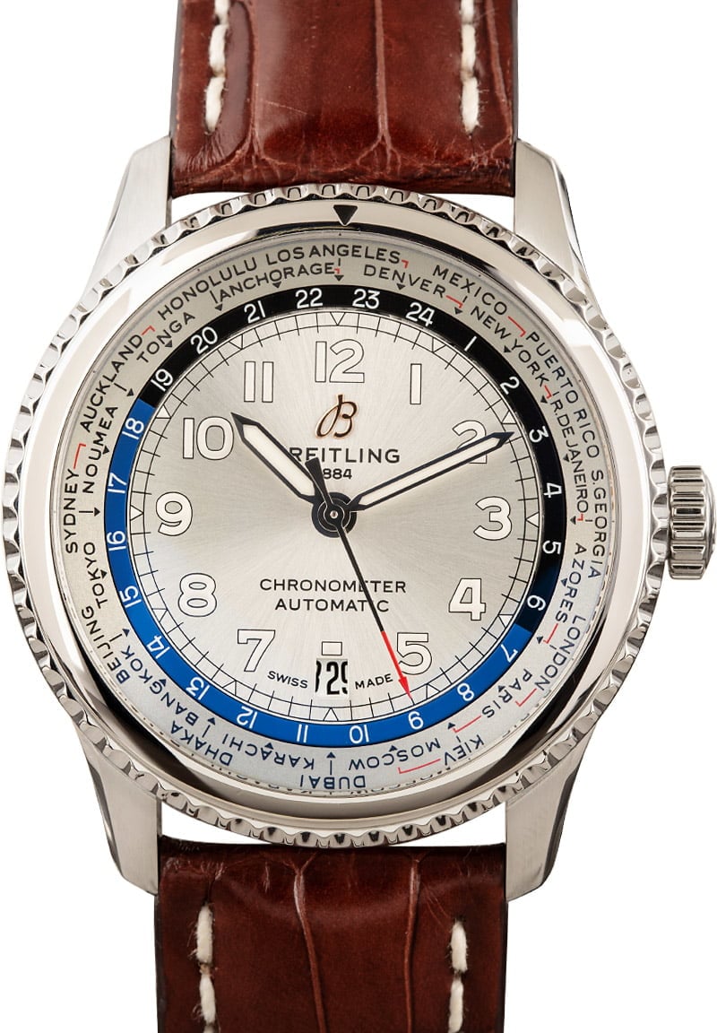 Buy Used Breitling Aviator 8 AB3521U01G1P1 | Bob's Watches - Sku: 140203