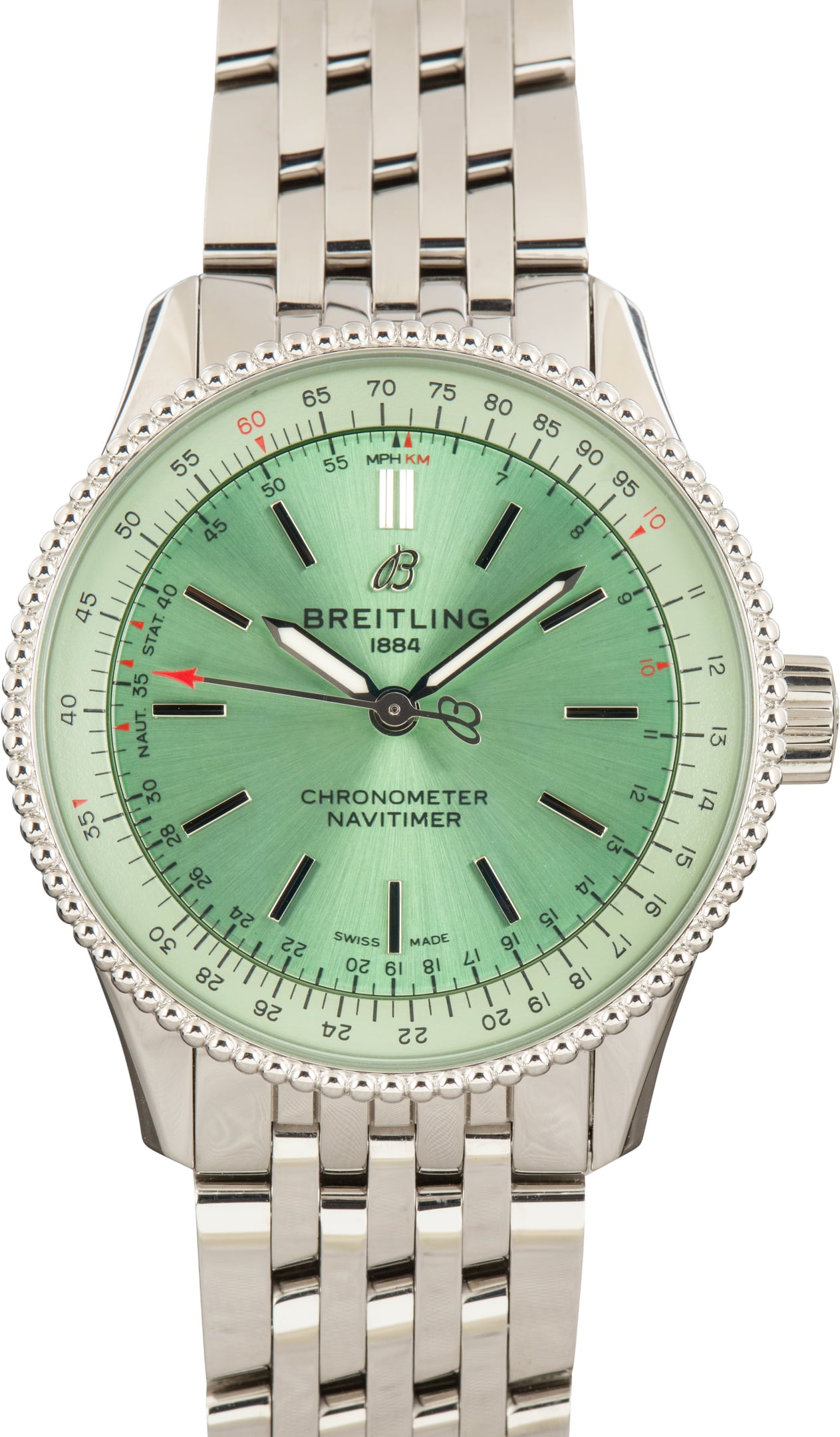 Used Breitling Navitimer Automatic 35 Green Dial