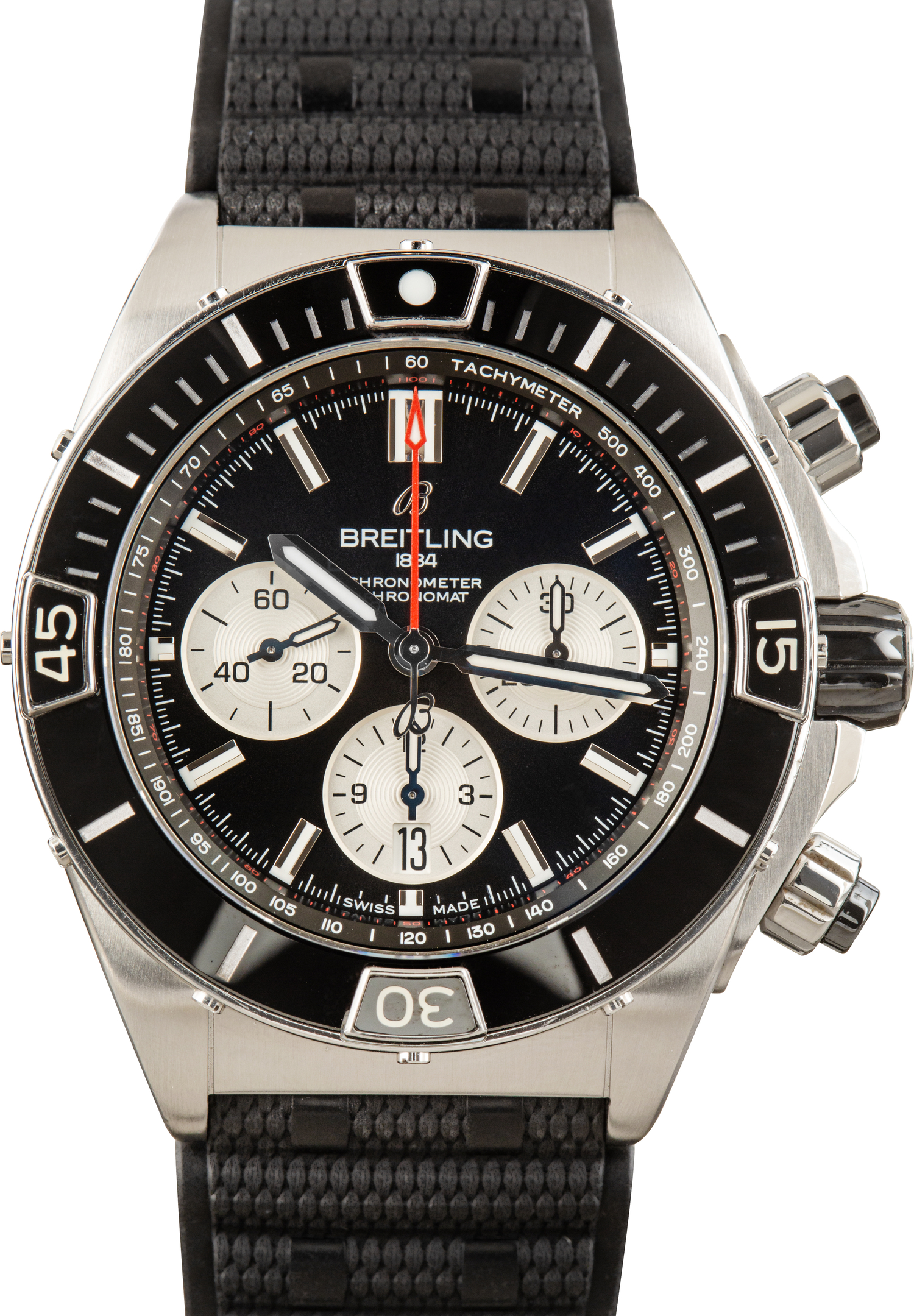 Used Breitling Super Chronomat B01 Black Dial