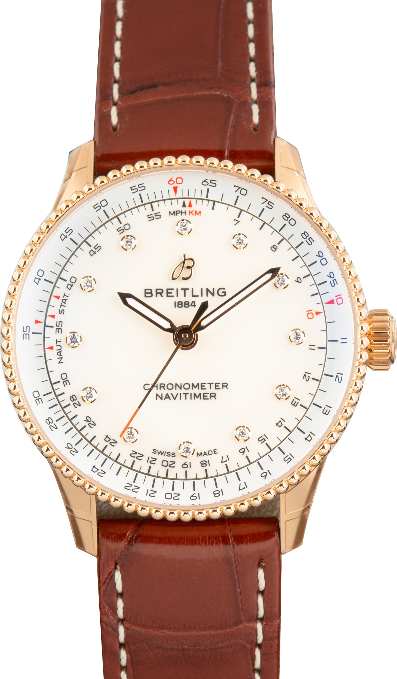 Pre-Owned Breitling Navitimer Automatic 36 Mother of Pearl Dial