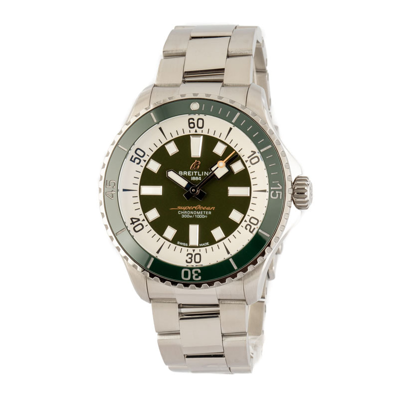 Breitling Superocean Automatic 44 Green Dial